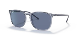 Ray-Ban RB 4387 - 639980  TRANSPARENT BLUE dark blue