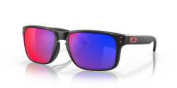 Oakley OO 9102 HOLBROOK - 910236 MATTE BLACK + red iridium