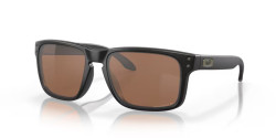 Oakley OO 9102 HOLBROOK - 9102D7  MATTE BLACK, prizm tungsten polarized