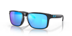 Oakley OO 9102 HOLBROOK - 9102F5  POLISHED BLACK prizm sapphire