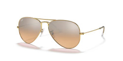 Ray-Ban RB 3025 AVIATOR LARGE METAL - 001/3E ARISTA GOLD silver/pink