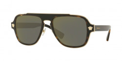 Versace VE 2199 MEDUSA CHARM 12524T  DARK HAVANA dark grey mirror gold