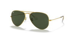 Ray-Ban RB 3025 AVIATOR LARGE METAL - 001 GOLD green classic g-15
