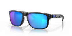 Oakley OO 9102 HOLBROOK - 9102H0  MATTE BLACK PRIZMATIC prizm sapphire polarized