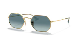 Ray-Ban RB 3556N OCTAGONAL - 91233M ARISTA GOLD blue gradient