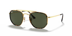 Ray-Ban RB 3648M THE MARSHAL II - 001 ARISTA GOLD g-15 green