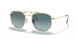 Ray-Ban RB 3648M THE MARSHAL II - 91233M ARISTA GOLD blue gradient