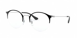 Ray-Ban RX 3578V - 2861 TOP BLACK ON SILVER