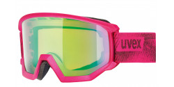 Gogle Uvex Athletic CV 55/0/527/9030 PINK MAT mirror green/colorvision orange S2