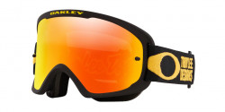 Gogle Oakley OO 7117 O FRAME 2.0 PRO MTB 711705  TLD PINSTRIPE YELLOW fire iridium