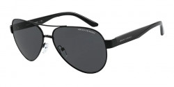 Armani Exchange AX 2034 S - 600087  SHINY BLACK grey