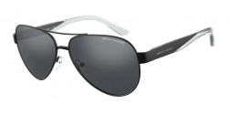 Armani Exchange AX 2034 S - 60636G  MATTE BLACK mirror black