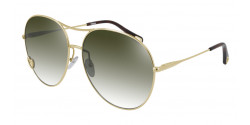 Chloe CH 0028 S  003 GOLD mirror green gradient