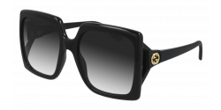 Gucci GG 0876 S - 001 BLACK grey gradient