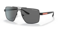 Armani Exchange AX 2037S - 600081  MATTE BLACK