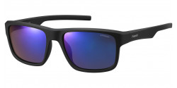 Polaroid PLD 3018/S - DL5/JY MATTE BLACK grey mirror blue polar