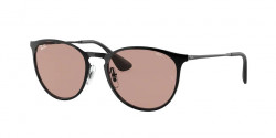 Ray-Ban RB 3539 ERIKA METAL - 002/Q4  BLACK evolve photo brown to dark brown