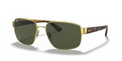 Ray-Ban RB 3663 - 001/31 ARISTA GOLD  g-15 green