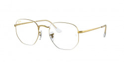 Ray-Ban RB 6448 - 3104  WHITE ON LEGEND GOLD