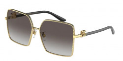 Dolce&Gabbana DG 2279 - 02/8G GOLD  light grey gradient black