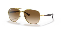 Ray-Ban RB 3683 - 001/51 ARISTA GOLD brown
