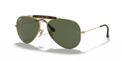 Ray-Ban RB 3029 OUTDOORSMAN II - 181 ARISTA GOLD g-15 green