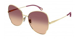 Chloe CH 0094 S - 004 GOLD pink gradient