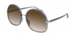 Chloe CH 0029 S - 003 BLUE brown gradient