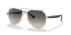 Ray-Ban RB 4376 - 647711 TRANSPARENT grey gradient