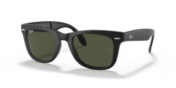 Ray-Ban RB 4105 FOLDING WAYFARER - 601S BLACK g-15 green