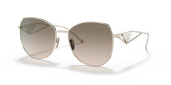 Prada PR 57YS - ZVN3D0 PALE GOLD light brown grad light grey