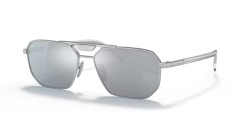 Prada PR 58YS - 1BC02R SILVER blue mirror silver 80