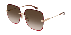 Chloe CH 0134S - 002 GOLD brown gradient
