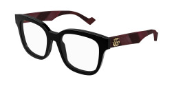 Gucci GG 0958 O - 008 BLACK/BURGUNDY