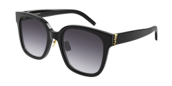 Saint Laurent SL M105/F - 002 BLACK grey gradient