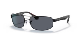 Ray-Ban RB 3445 - 006/P2 BLACK polarized grey