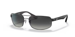 Ray-Ban RB 3445 - 006/11  BLACK gray gradient
