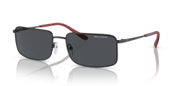 Armani Exchange AX 2044S - 600087 MATTE BLACK dark grey
