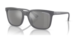 Armani Exchange AX 4112SU - 8294Z3 MATTE GREY grey mirror silver polar