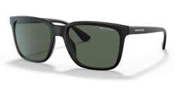 Armani Exchange AX 4112SU - 807871 MATTE BLACK dark green