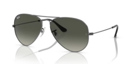 Ray-Ban RB 3025 AVIATOR LARGE METAL - 004/71 GUNMETAL  grey