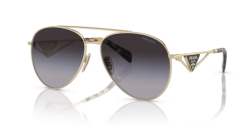 Prada PR 73ZS - ZVN5D1 PALE GOLD grey gradient