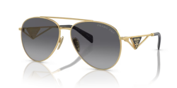 Prada PR 73ZS - 5AK5W1 GOLD grey gradient polarized