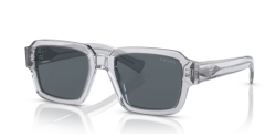Prada PR 02ZS - U430A9 TRANSPARENT GREY blue