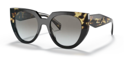 Prada PR 14WS - 3890A7 BLACK/TORTOISE grey gradient
