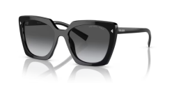 Prada PR 23ZS - 1AB5W1 BLACK polar grey gradient