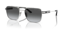 Prada PR 67ZS - 1BC5W1 SILVER polar grey gradient
