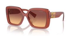 Miu Miu MU 10YS - 10M07P COGNAC OPAL orange gradient violet