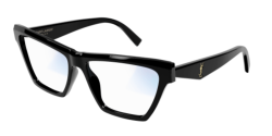 Saint Laurent SL M103 - 004 BLACK photohromic / blue light filter