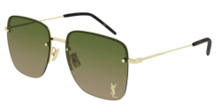 Saint Laurent SL 312M - 003 GOLD green